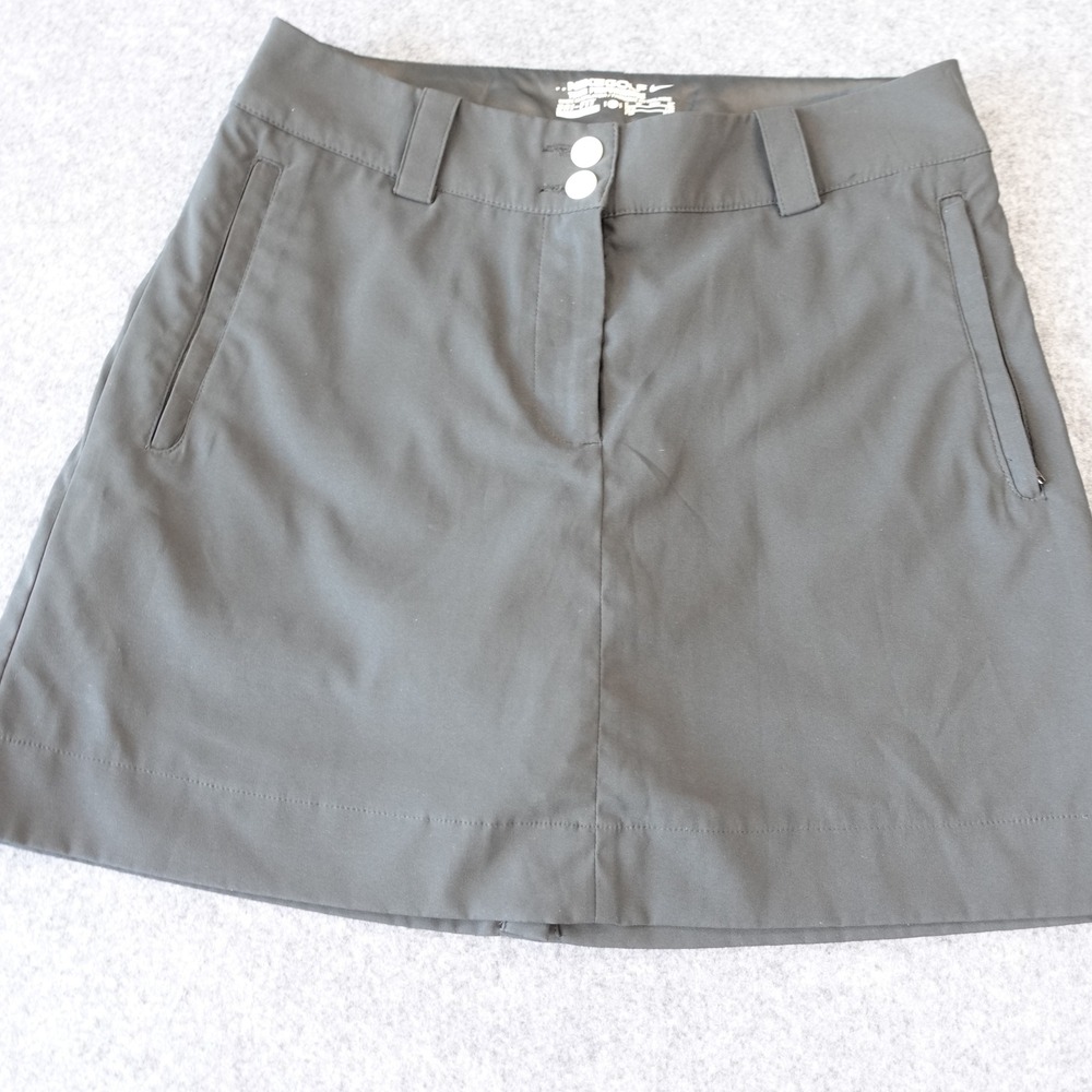 Nike Golf Tour Performance Dri-FIT Black Skort Shorts Skirt 394663-010 Womens 2